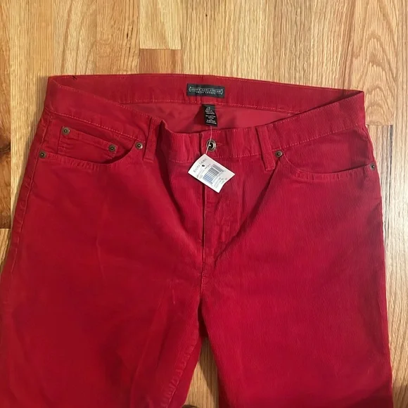 Ralph Lauren Corduroy Classic Straight Pants - Picture 3 of 6